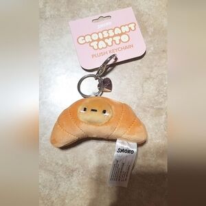 Smoko Croissant Tayto 3 Inch Plush Keychain